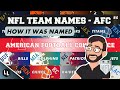 Sports 101  how every nfl team got its name  afc