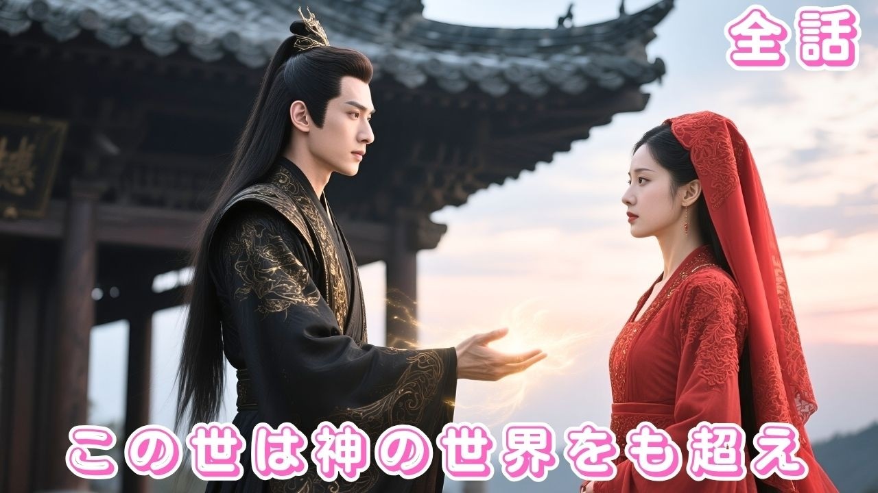 【中国ドラマ 日本語字幕 無料全話】捨てられた娘が嫁いだのは乞食の男——まさか、彼が天帝の生まれ変わりだなんて！婚礼の夜、彼がそっと唇に触れた瞬間——世界が一変した。#drama #恋愛