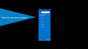 Connect Client: Directory and Contact Groups: MiVoice Connect