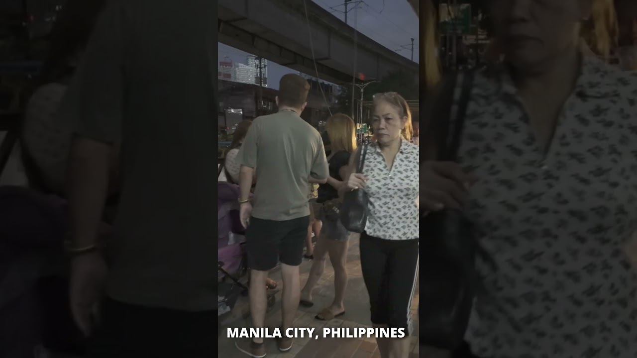 The Old Manila City at Night 