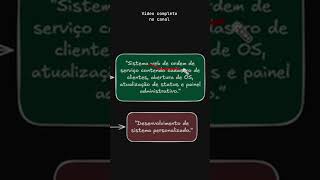 Estrutura simples de contrato #desenvolvimento #shorts #projetos #programação