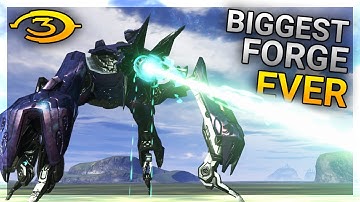 FINISHING THE BIGGEST HALO FORGE MOD - Halo 3 Mod Tools #92