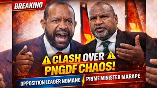 Opposition Leader James Nomane BLASTS PM Marape on PNGDF Recruitment Crisis