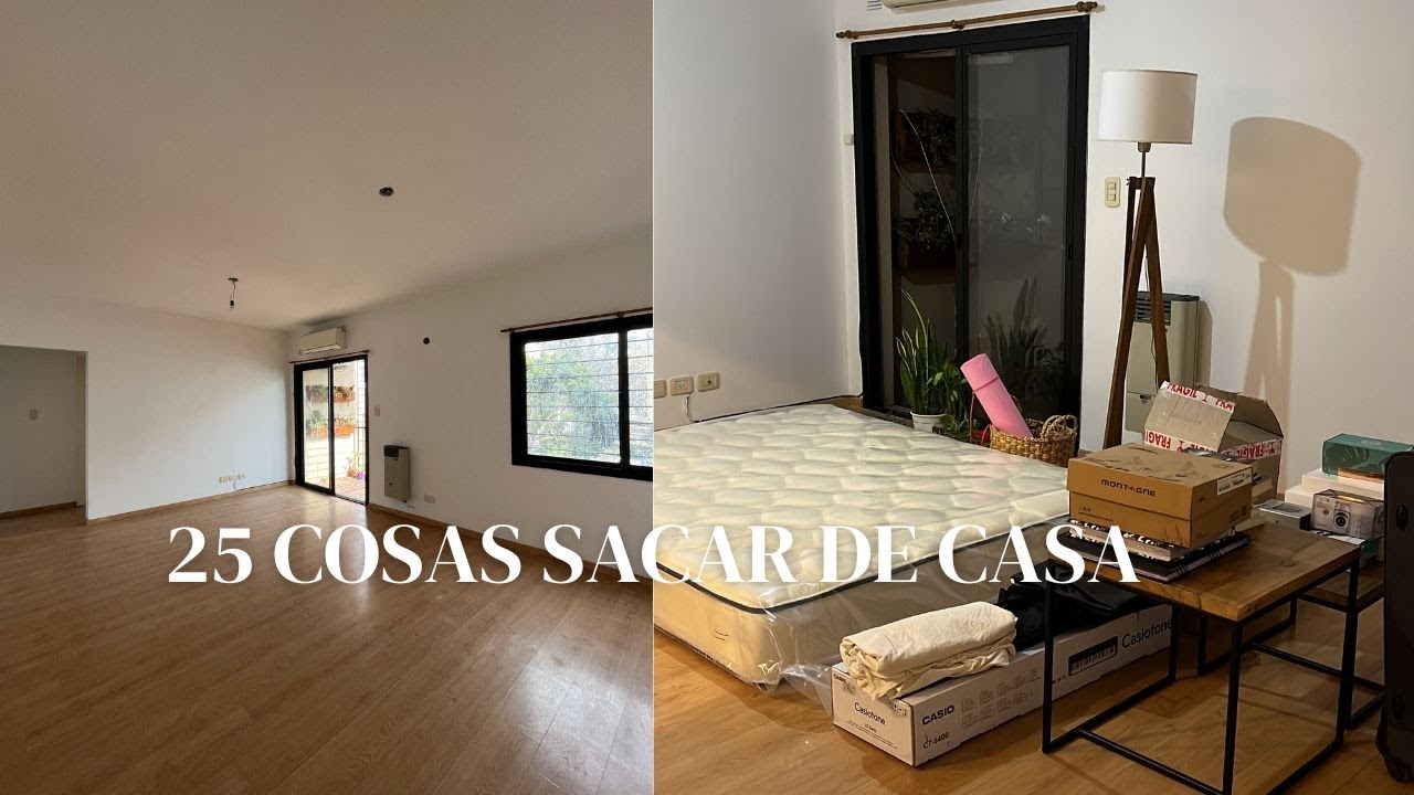 25 cosas para sacar de casa - minimalismo