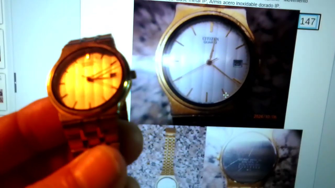 Rescatador de Relojes.Reloj N°146. Reloj CITIZEN 6110-S12991 SMG 01202922  12,Cuarzo