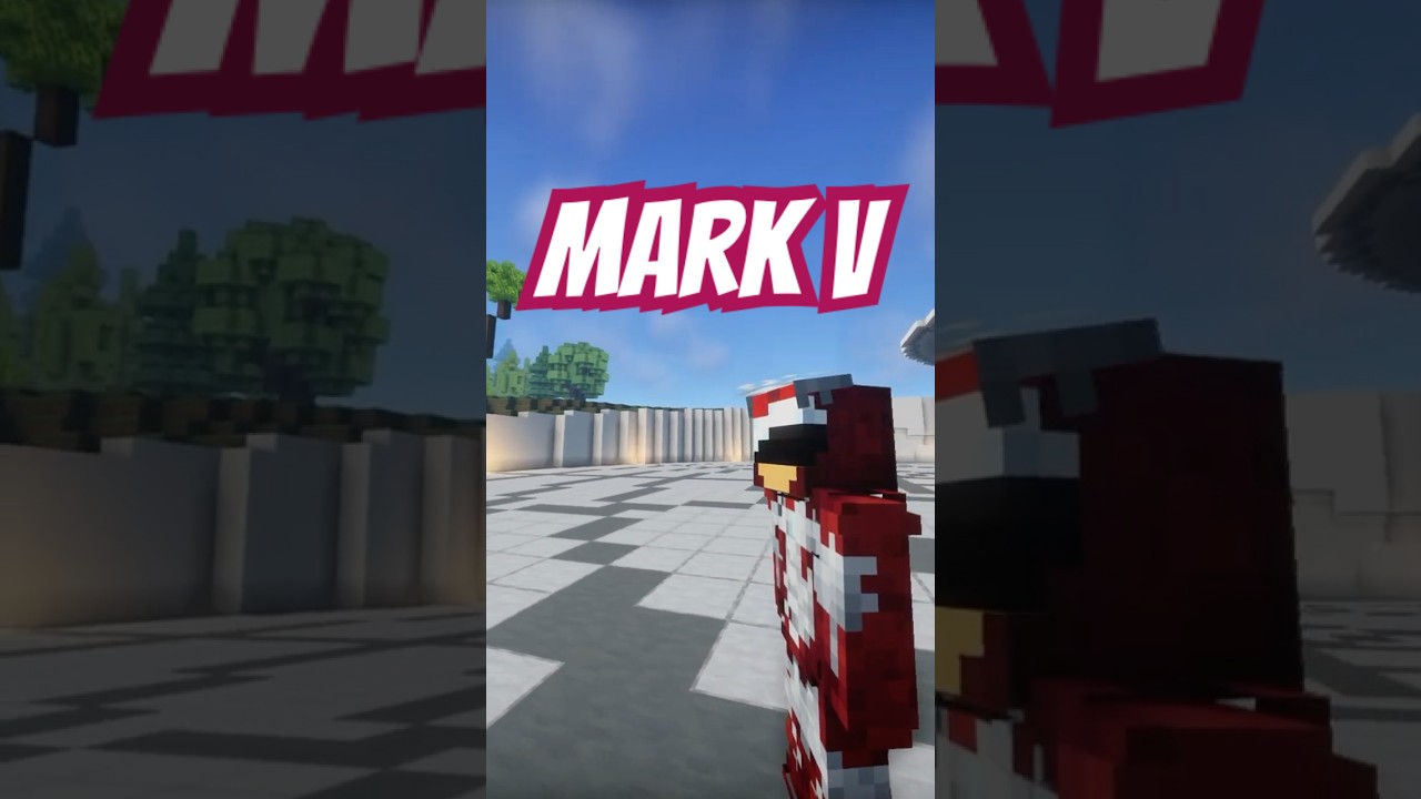 Iron Man Mark 5 Suit Up In Minecraft  