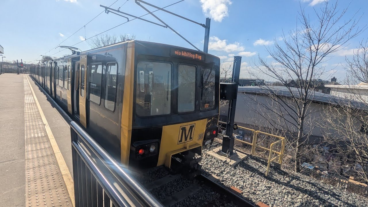 Tyne & Wear Metro full journey St James to South Shields 18/03/2025
