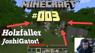 Let's Play Minecraft (2025) #003 [DE/1440p @60FPS] - Woodcutter JoshiGator