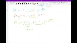 AU MATH 2012 Dr. Wilson Section 9.1 Parametric Curves Example 5 Solution