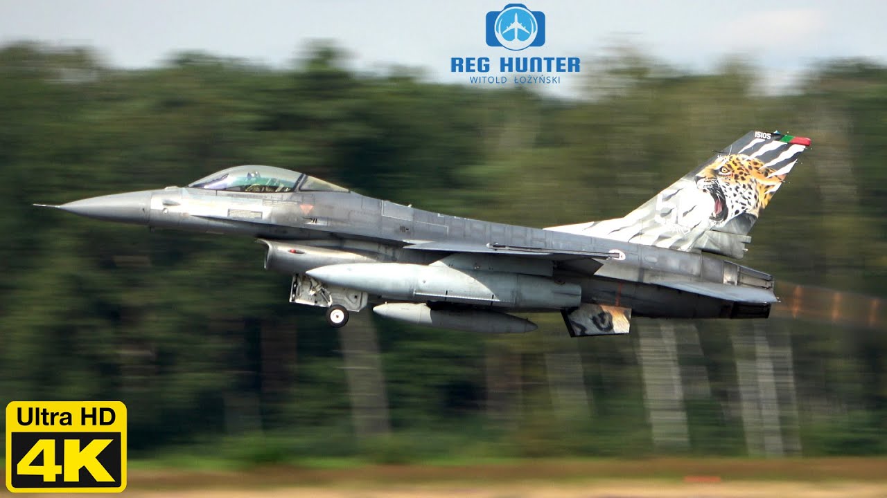 Two Portuguese F-16 at Kleine Brogel Air Base - XTM 2021