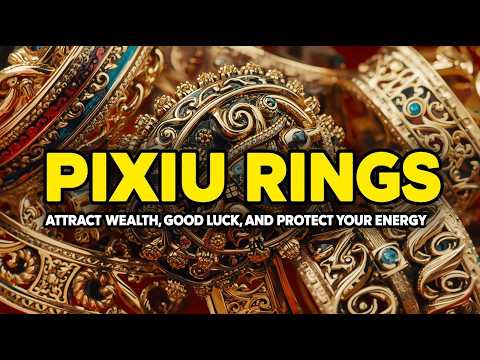 Anillos Pixiu o Piyao: Atrae Riqueza, Buena Suerte y Protege tu Energía