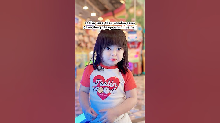 ketika yuka-chan kenalan sama cowo dan papanya marah sekali! #yukachan #minivlog #comedy #baby
