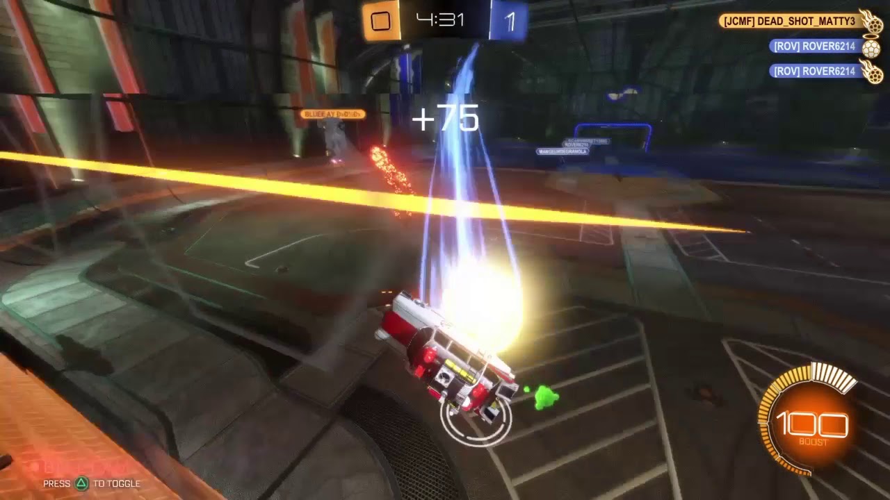 Rocket league Aerials and goals on new limited time mode!!