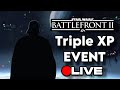 🔴STAR WARS BATTLEFRONT 2 TRIPLE XP WEDNESDAY LIVE🔴