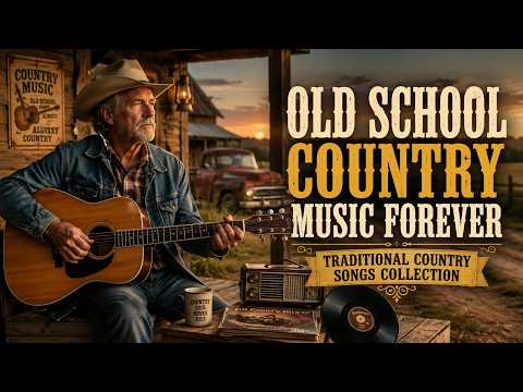 Old School Country Music Forever  Traditional Country Songs Collection