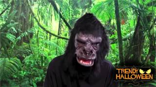 Two Bit Roar Gorilla Adult Mask - Halloween Masks | Trendyhalloween.com