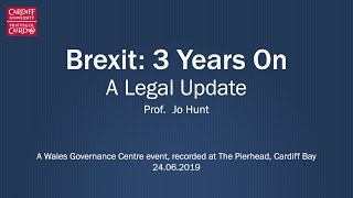 Brexit 3 Years On: A Legal Update