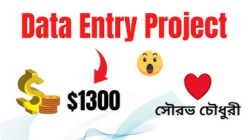 Data Entry Big Project | $1300 USD | Rh Tech