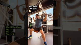 Behind-the-Head Lat Pulldown 🦾. Control, positioning, and intent.