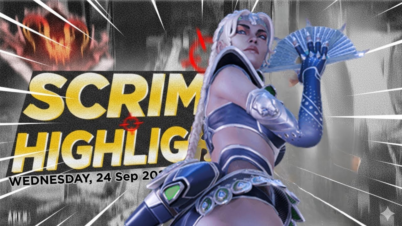 ALGS CC Scrims Highlights #2 | Wednesday 24 Sep 2025 |Apex Legends India | 