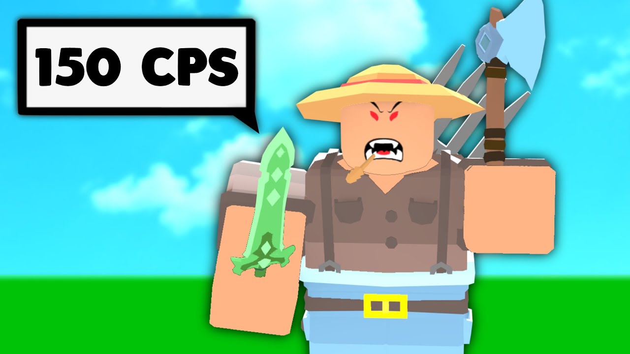 Using AUTO-CLICKER to CHEAT in Roblox Bedwars 