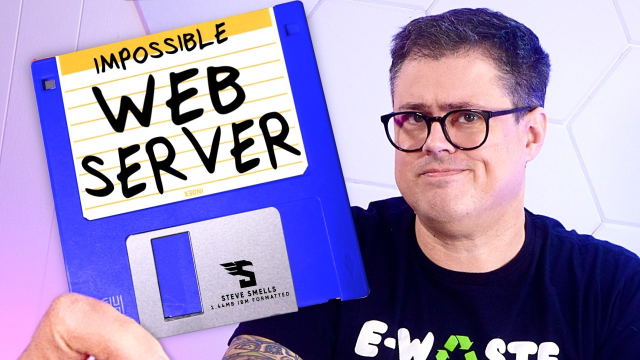 The Floppy Disk Web Server