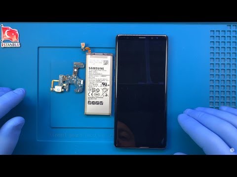 Samsung Galaxy Note 8 Замена аккумулятора и разъема для зарядки