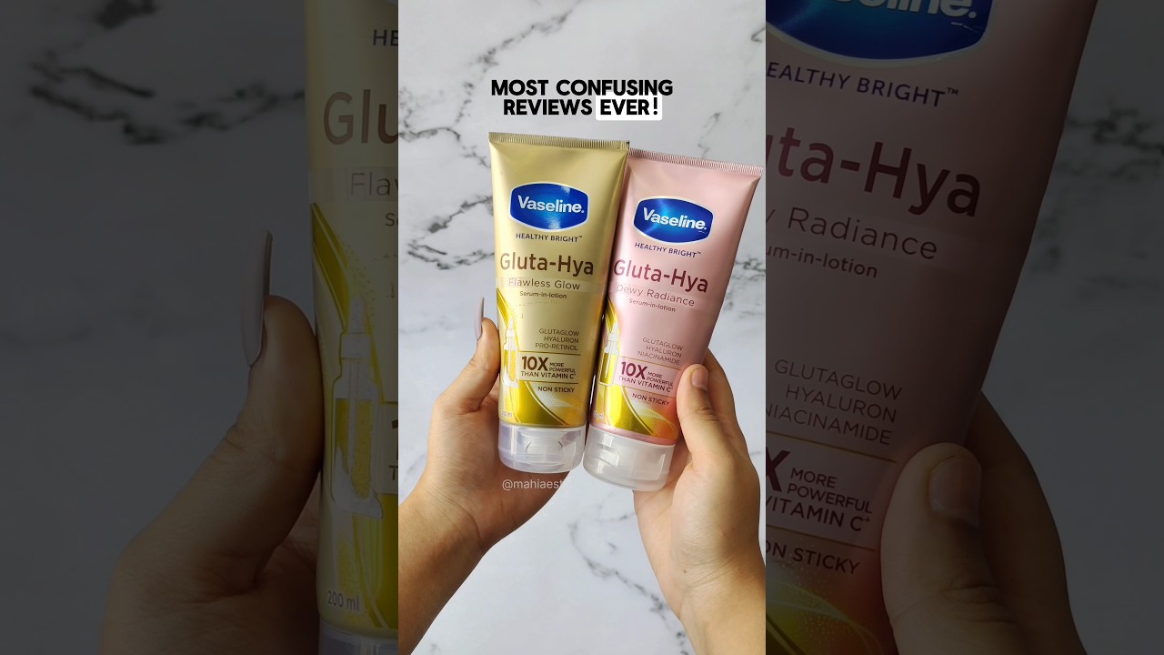 Vaseline Gluta-Hya Dewy & Flawless Glow: Did They Live Up to the Hype? #notsponsored 👀✨