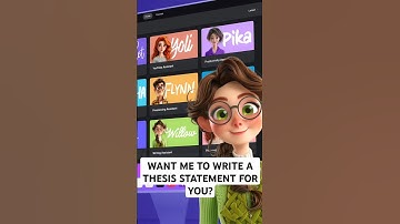 How To Write A Thesis Statement in Less Than 1 Minute Using AI!