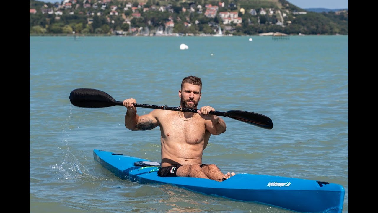 Pádár Krisztián nem úszta meg borulás nélkül a kajakozást