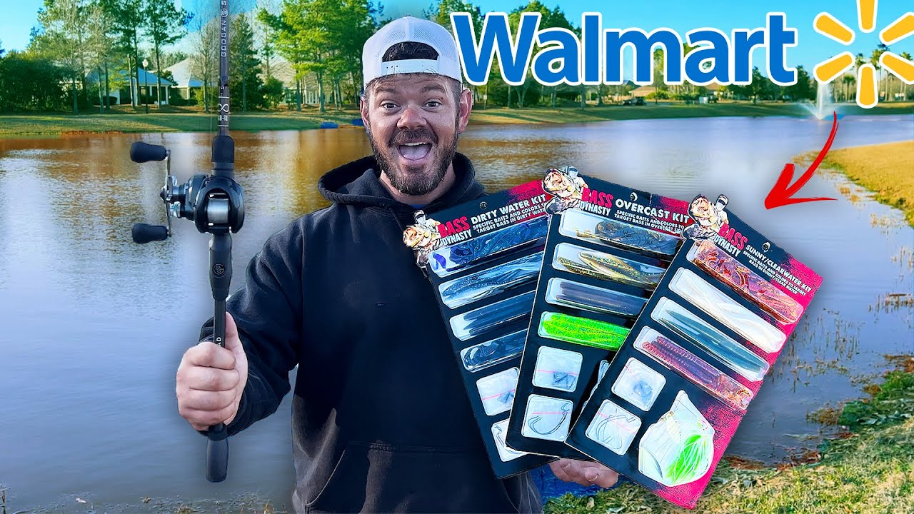 Bass Fishing CONDITIONS Fishing Kit! 