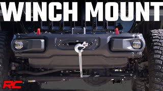 2018 - 2022 Jeep Wrangler JL Winch Mounting Plate