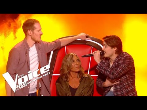 Christophe Maé - Il est où le bonheur - Thomas Larose VS Robin | The Voice 2023 | Blind...