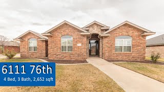 Home For Sale 6111 76th St , Lubbock, TX 79424