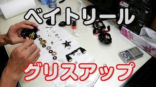 【グリスアップ】簡単なベイトリールのメンテナンス【中級編】