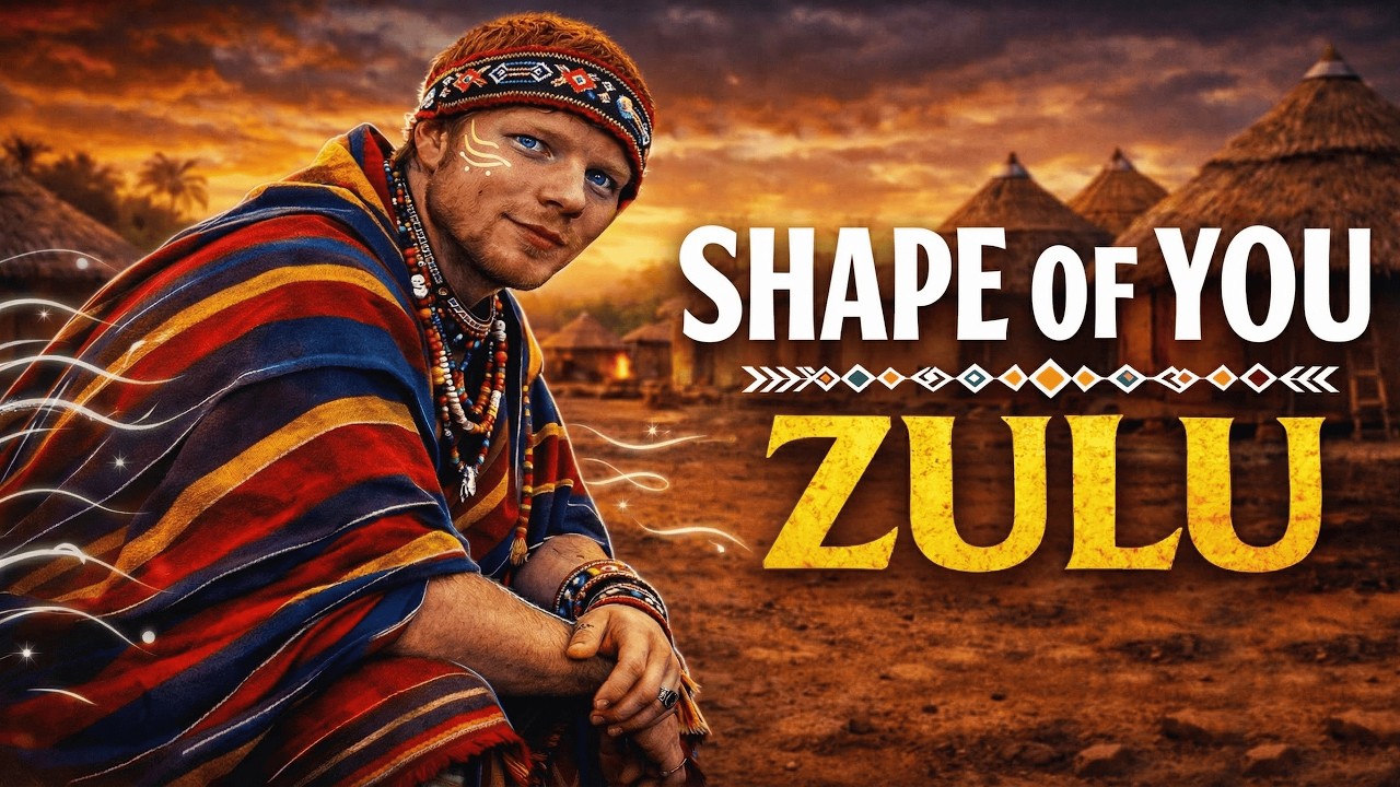 Shape of You (ZULU Version) African Traditional Braids & Body Art | ZULU Heritage Afrobeat Mix