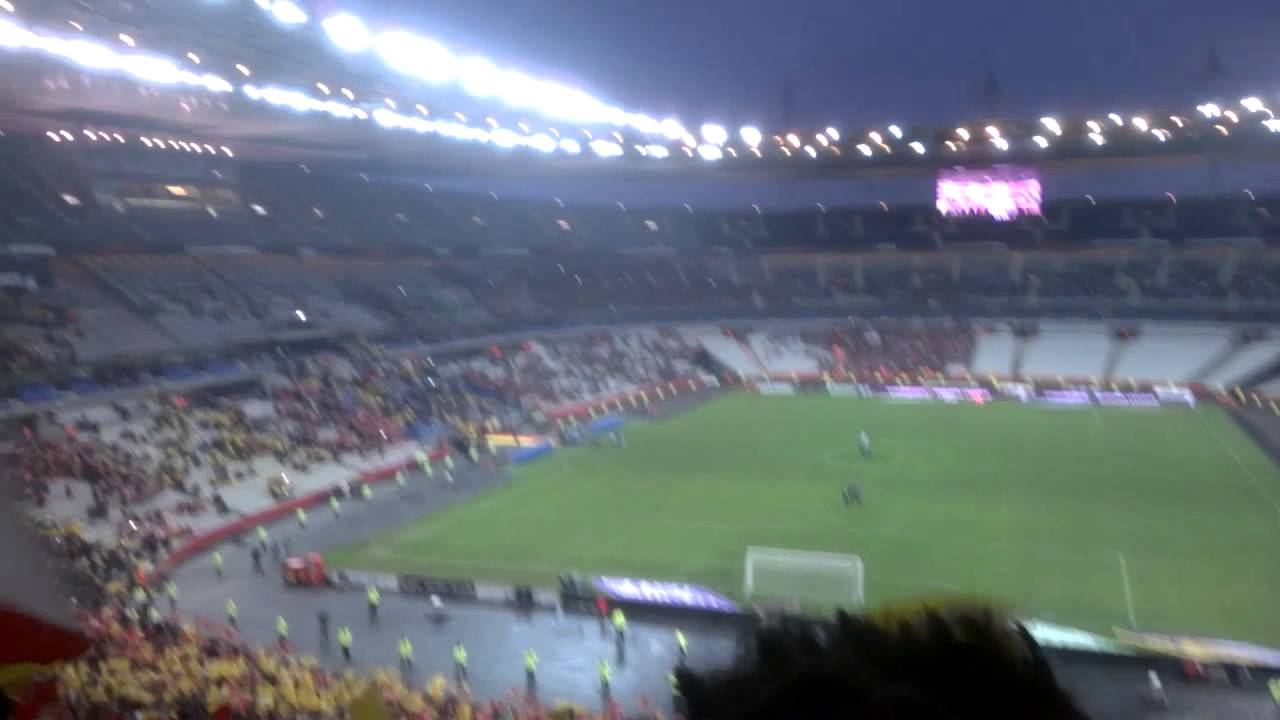 Ambiance Avant Le Derby Lens Lille Au Stade De France Youtube