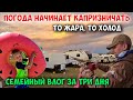 Влог за 3 дня. То жара, то куртки надели.