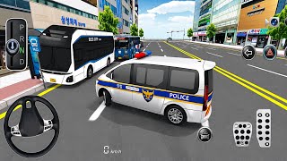 New Mercedes G63 & Euro Coach Bus VS Ambulance Car Parking Challenge 🚑🚌 | 3D Driving Class Game screenshot 4