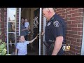 Officer Surprises 4-Year-Old Boy Who Loves Police