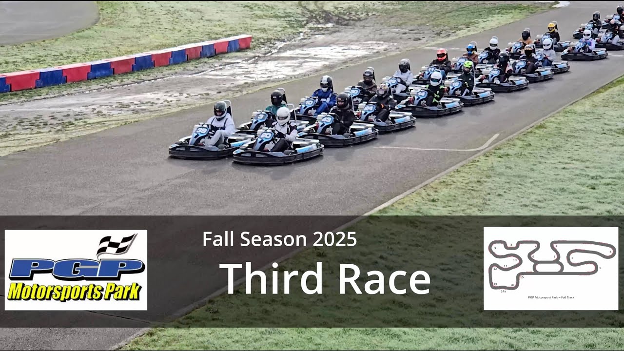 Pgp Raceway Fall Season 2025 | Race 3 | PGP Motorsports Park - YouTube