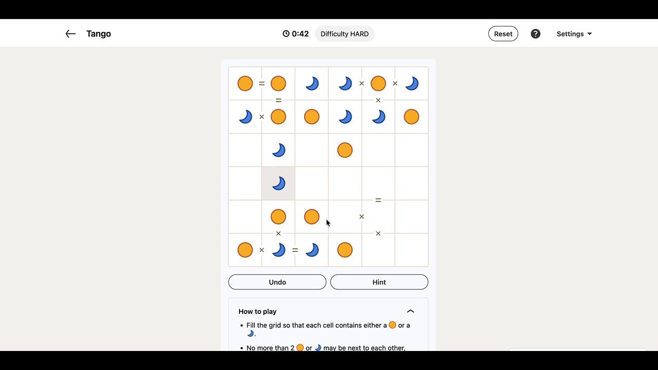LinkedIn Tango Answer Today | 12 July 2026 - Puzzle #643