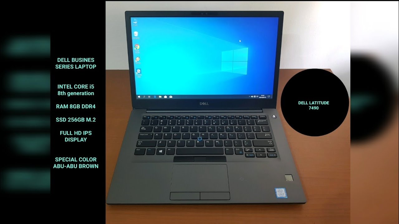 Dell Latitude 7490 New Color Intel Core I5 8th Generation Best Busines Series Laptop Youtube