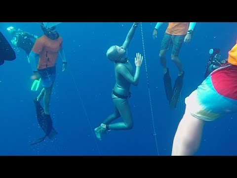 Новый рекорд по фридайвингу: погружение на 92 метра (новости)