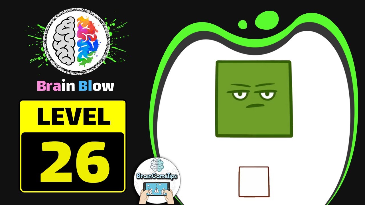Brain Blow: Genius IQ Test - Level 26 Put The Square Into The Frame Answer