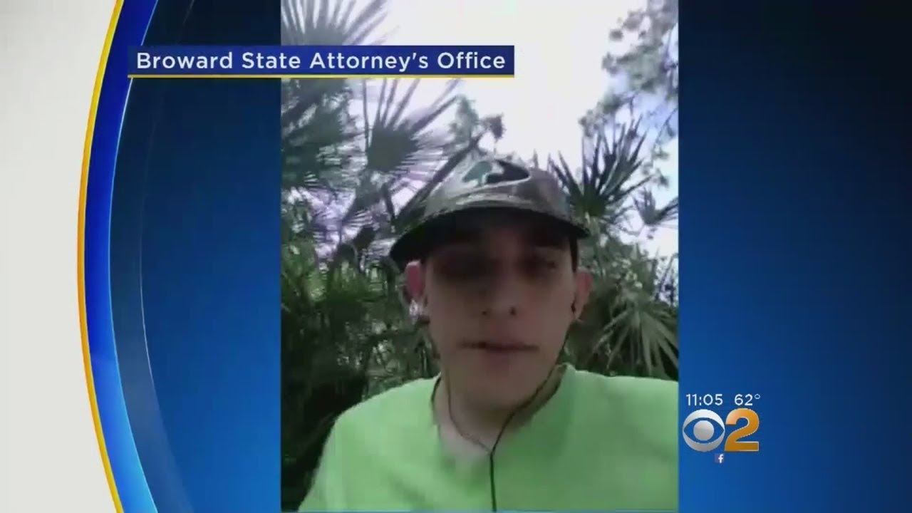 Disturbing Video Shows Nikolas Cruz Talking About Plans For Mass Attack