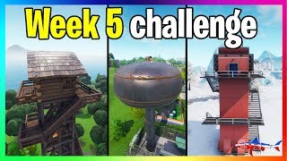 Dance On Top Of A Ranger Tower Avengers Infinity War World Vs - dance on top a water tower ranger tower air traffic control tower fortnite week 5 season 7