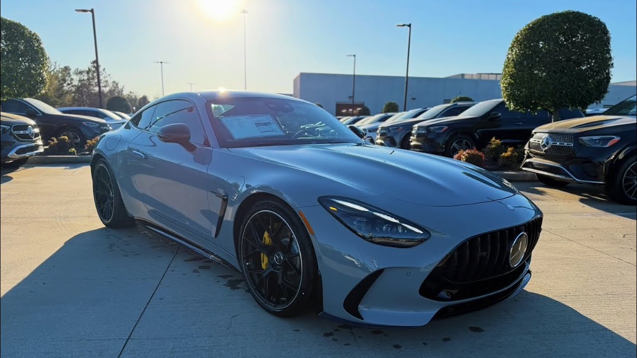 2025 Mercedes AMG GT55 Review | Manufaktur Alpine Grey w/ AMG Night & Aero Package