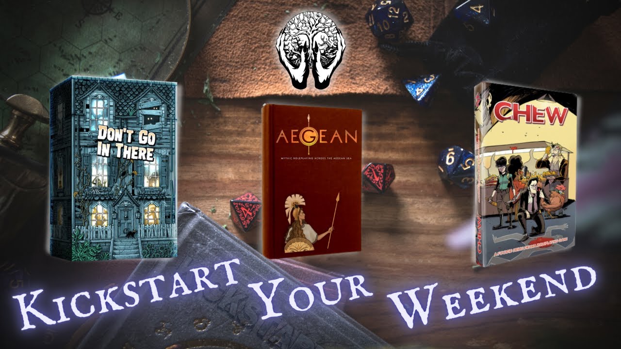 Kickstart Your Weekend! Aegean RPG, Don't Go In There, CHEW RPG YouTube