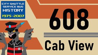 [前面展望] City Shuttle Service 608 is impossible to splice but that doesn't stop me from modernizing it